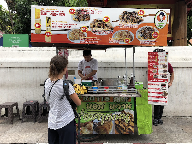 Street food - fried pancake